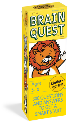 Brain Quest Kindergarten Q&A Cards: 300 Questions and Answers to Get a Smart Start. Curriculum-based! Teacher-approved! (Brain Quest Smart Cards)