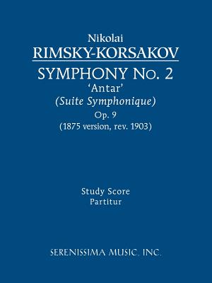 Symphony No. 2 'Antar', Op.9: Study score Cover Image