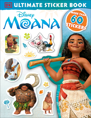 Ultimate Sticker Book: Disney Moana Cover Image
