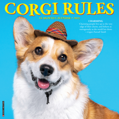 Corgi Rules 2023 Wall Calendar By Willow Creek Press Cover Image