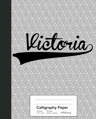 Calligraphy Paper: VICTORIA Notebook (Paperback)