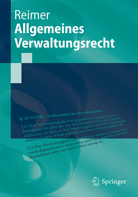 Allgemeines Verwaltungsrecht (Springer-Lehrbuch)