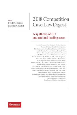 2018 Competition Case Law Digest: A Synthesis of EU and National Leading Cases Cover Image