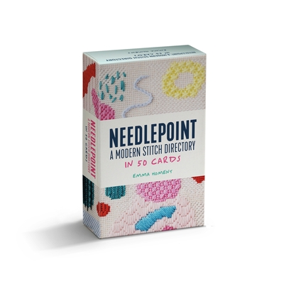 Needlepoint Stitches Card Deck: A Modern Stitch Directory in 50 Cards By Emma Homent Cover Image