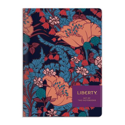 Liberty London Floral Writers Notebook Set By Liberty London (Artist) Cover Image