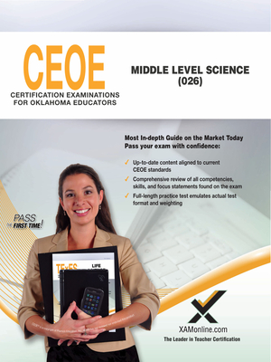 Ceoe Osat Middle Level Science (026) By Sharon A. Wynne Cover Image