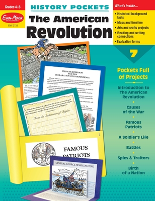 History Pockets: The American Revolution, Grade 4 - 6 Teacher Resource Cover Image