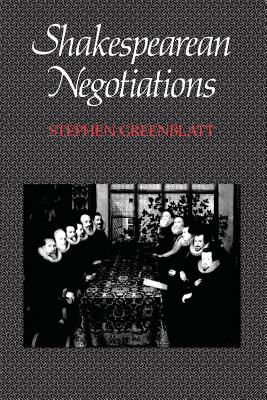 Cover for Shakespearean Negotiations