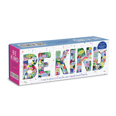 Be Kind Panoramic Puzzle By Galison, Sarah Walsh Cover Image