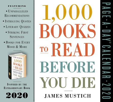 1,000 Books to Read Before You Die Page-A-Day Calendar 2020 Cover Image