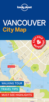 Lonely Planet Vancouver City Map 1 By Lonely Planet Cover Image