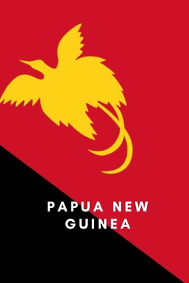 Papua New Guinea: Country Flag A5 Notebook to write in with 120 pages By Travel Journal Publishers Cover Image