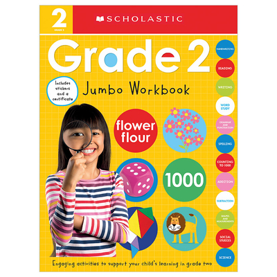 Second Grade Jumbo Workbook: Scholastic Early Learners (Jumbo Workbook) Cover Image