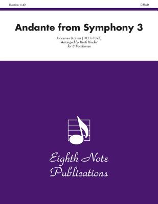 Andante (from Symphony 3): Score & Parts (Eighth Note Publications) Cover Image