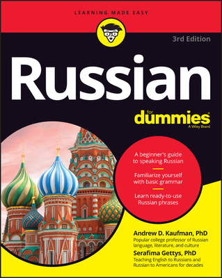Russian for Dummies By Andrew D. Kaufman, Serafima Gettys Cover Image