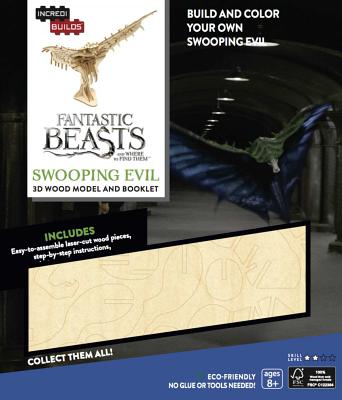 Incredibuilds: Fantastic Beasts and Where to Find Them: Swooping Evil 3D Wood Model and Booklet Cover Image