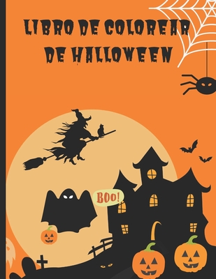Libro de colorear de Halloween: Un divertido e interesante libro para colorear de Halloween para niños y adultos con gráficos únicos y aterradores (br By M. Er R Cover Image