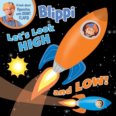 Blippi: Let's Look High and Low (8x8 with Flaps) Cover Image
