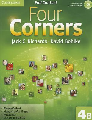 Four Corners Level 4 Full Contact B with Self-Study CD-ROM Cover Image