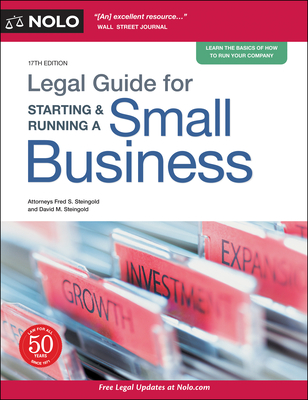 Legal Guide for Starting & Running a Small Business Cover Image