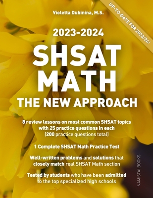 SHSAT Math: The New Approach Cover Image