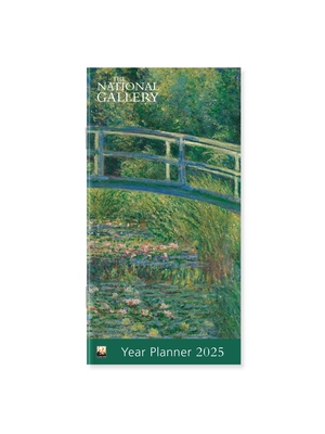 National Gallery: Monet, The Water-Lily Pond 2025 Year Planner - Month to View Cover Image