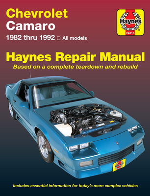 Chevrolet Camaro, 1982-1992 (Haynes Repair Manual) By John Haynes Cover Image