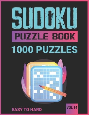 1000 Easy to Hard Sudoku Puzzles: Pretty Pocket-Size Sudoku Puzzle Book for  Adults - Easy to Hard Sudoku Puzzles with Solutions (Brain Games Book)  (Paperback) 