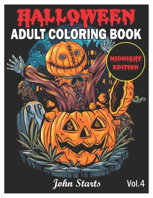 Halloween Adult Coloring Book [Book]