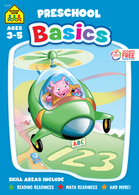 School Zone Preschool Basics 96-Page Workbook Cover Image