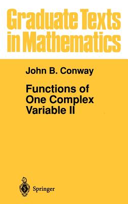 Functions of One Complex Variable II (Graduate Texts in Mathematics #159) Cover Image