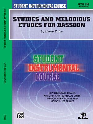 Student Instrumental Course Studies and Melodious Etudes for Bassoon: Level I Cover Image