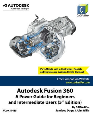 Autodesk Fusion 360: A Power Guide for Beginners and Intermediate Users (5th Edition) Cover Image