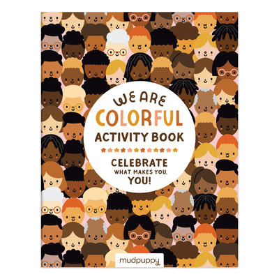 We Are Colorful Activity Book By Mudpuppy, Courtney Ahn (Illustrator), Mia Saine (Illustrator) Cover Image