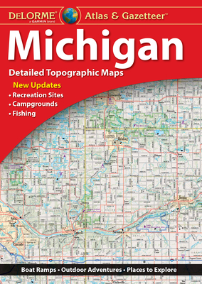 Delorme Atlas & Gazetteer: Michigan Cover Image