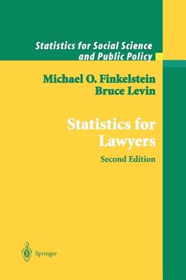 Statistics for Lawyers (Statistics for Social and Behavioral Sciences)