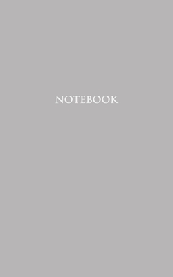 Notebook: Half Picture Half Wide Ruled Notebook - Small (5 x 8) inches) - 110 Numbered Pages - Silver Softcover By Great Lines Cover Image