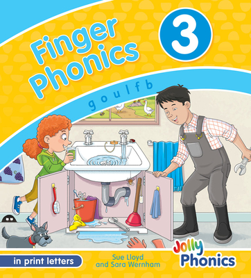 Finger Phonics Book 3: In Print Letters (American English Edition