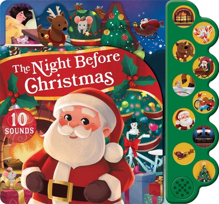 The Night Before Christmas 10-Button Sound Book (10-Button Sound Books) Cover Image
