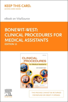 Clinical Procedures for Medical Assistants - Elsevier eBook on Vitalsource (Retail Access Card) Cover Image