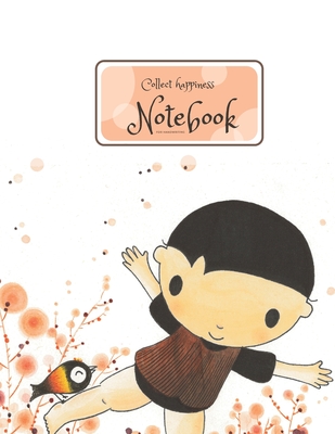 Collect happiness notebook for handwriting ( Volume 3)(8.5*11) (100 pages): Collect happiness and make the world a better place. Cover Image
