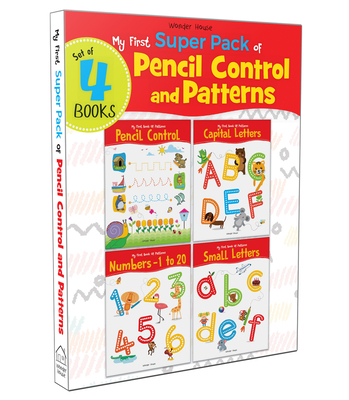 My First Super Boxset of Pencil Control and Patterns: Pack of 4 interactive activity books to practice Patterns, Numbers and Alphabet Cover Image