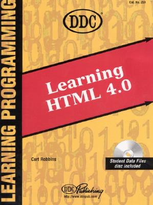 DDC Learning HTML 4.0 Cover Image
