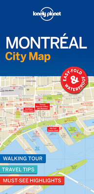 Lonely Planet Montreal City Map Cover Image