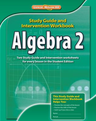 Algebra 2, Study Guide & Intervention Workbook (Merrill Algebra 2) Cover Image