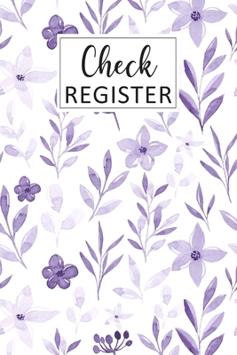 Check Register: Simple Check Register Checkbook Registers Check and Debit Card Register 6 Column Payment Record Personal Checkbook Che Cover Image