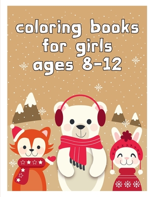 coloring books for girls ages 8-12: Funny Animals Coloring Pages for  Children, Preschool, Kindergarten age 3-5 (Paperback)