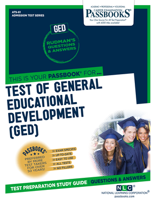 Test of General Educational Development (GED) (ATS-61): Passbooks Study Guide (Admission Test Series (ATS) #61) By National Learning Corporation Cover Image