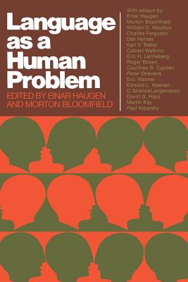 Language as a Human Problem Cover Image