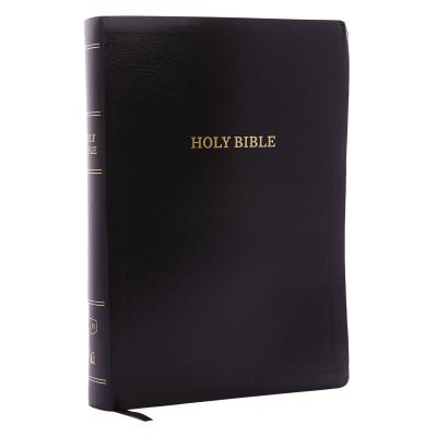 KJV, Reference Bible, Super Giant Print, Leather-Look, Black, Red Letter Edition Cover Image